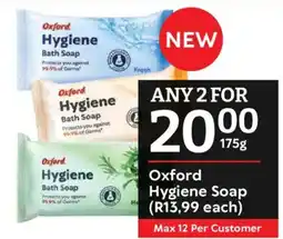 Oxford Freshmarket Oxford Hygiene Soap offer