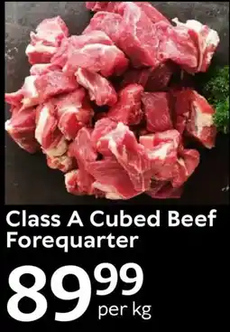 Oxford Freshmarket Class A Cubed Beef Forequarter offer