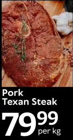 Oxford Freshmarket Pork Texan Steak offer