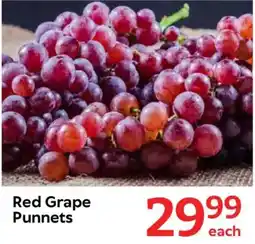 Oxford Freshmarket Red Grape Punnets offer