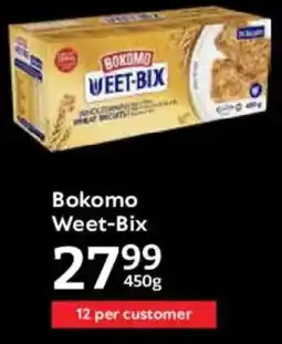 Oxford Freshmarket Bokomo Weet-Bix offer