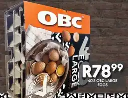 OBC Meat & Chicken OBC Large Eggs offer