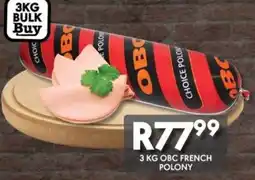 OBC Meat & Chicken Obc french polony offer