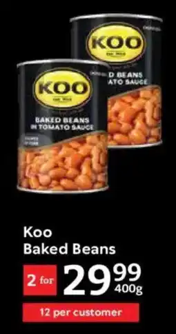 Oxford Freshmarket Koo Baked Beans offer