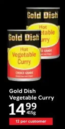Oxford Freshmarket Gold Dish Vegetable Curry offer