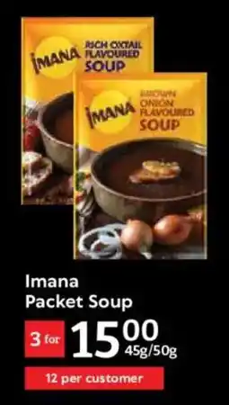 Oxford Freshmarket Imana Packet Soup offer