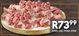 OBC Meat & Chicken Obc pork stew offer