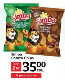 Oxford Freshmarket Simba Potato Chips offer