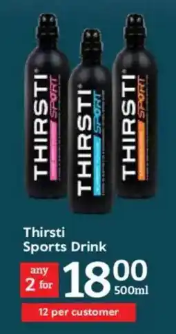 Oxford Freshmarket Thirsti Sports Drink offer