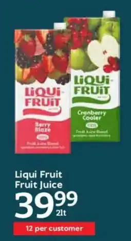 Oxford Freshmarket Liqui Fruit Fruit Juice offer