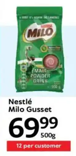 Oxford Freshmarket Nestlé Milo Gusset offer