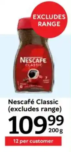 Oxford Freshmarket Nescafé Classic offer