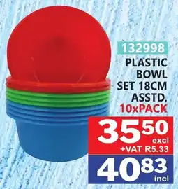 Arrow Cash And Carry Plastic bowl set offer