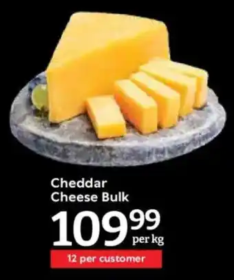 Oxford Freshmarket Cheddar Cheese Bulk offer