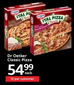 Oxford Freshmarket Dr Oetker Classic Pizza offer