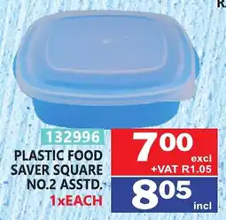 Arrow Cash And Carry Plastic food saver square no.2 offer
