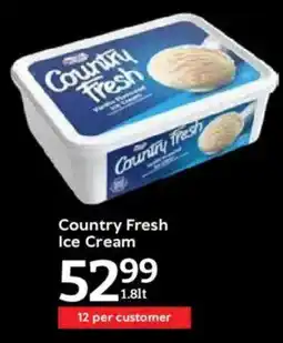 Oxford Freshmarket Country Fresh Ice Cream offer