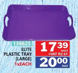 Arrow Cash And Carry Elite plastic tray offer