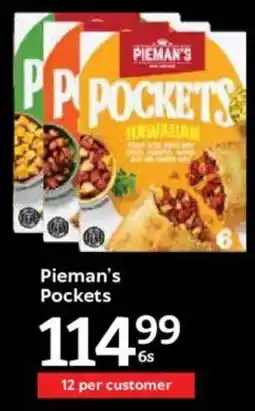 Oxford Freshmarket Pieman's Pockets offer