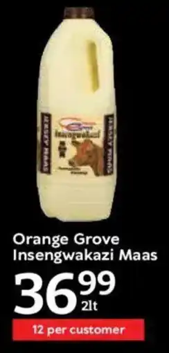 Oxford Freshmarket Orange Grove Insengwakazi Maas offer
