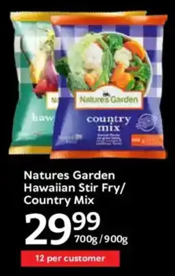 Oxford Freshmarket Natures Garden Hawaiian Stir Fry/ Country Mix offer