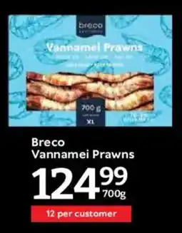 Oxford Freshmarket Breco Vannamei Prawns offer