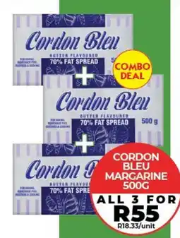 1UP Cordon Bleu Margarine offer