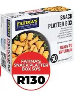 1UP Fatima's snack platter box offer
