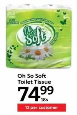 Oxford Freshmarket Oh So Soft Toilet Tissue offer
