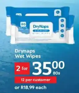 Oxford Freshmarket Drynaps Wet Wipes offer