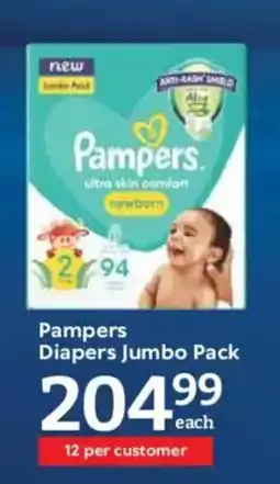 Oxford Freshmarket Pampers Diapers Jumbo Pack offer