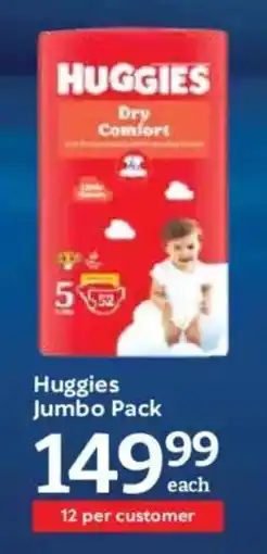 Oxford Freshmarket Huggies Jumbo Pack offer