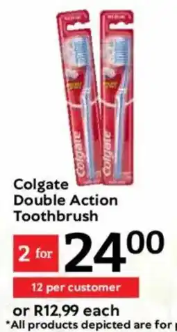Oxford Freshmarket Colgate Double Action Toothbrush offer