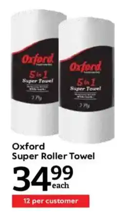 Oxford Freshmarket Oxford Super Roller Towel offer