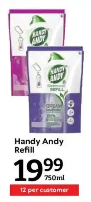 Oxford Freshmarket Handy Andy Refill offer