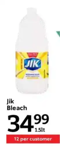 Oxford Freshmarket Jik Bleach offer