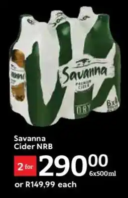 Oxford Freshmarket Savanna Cider NRB offer