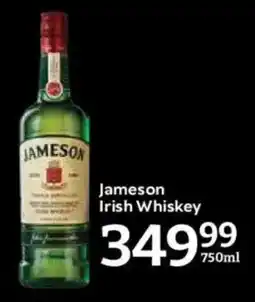Oxford Freshmarket Jameson Irish Whiskey offer