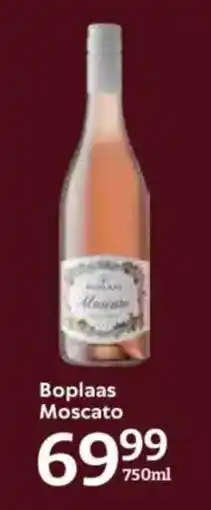 Oxford Freshmarket Boplaas Moscato offer