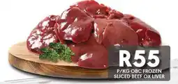 OBC Meat & Chicken Obc frozen sliced beef ox liver offer
