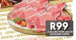 OBC Meat & Chicken Obc pork leg or shoulder chops offer