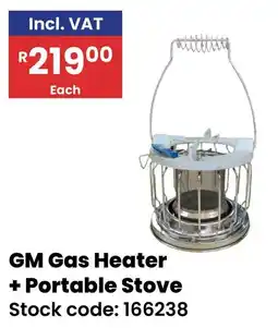 Africa Cash and Carry Good Mama Gas Heater + Portable Stove offer