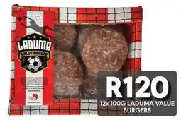 OBC Meat & Chicken Laduma value burgers offer