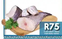 OBC Meat & Chicken Baby hake fish offer