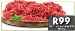 OBC Meat & Chicken Obc A-class beef mince offer