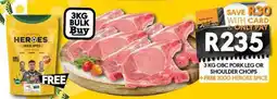 OBC Meat & Chicken Obc pork leg or shoulder chops offer