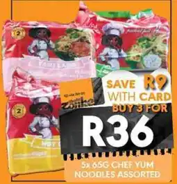 OBC Meat & Chicken Chef yum noodles assorted offer