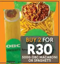 OBC Meat & Chicken Obc macaroni or spaghetti offer