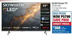 OK Furniture Skyworth 55" QLED Smart TV offer