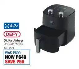 OK Furniture Defy Digital Airfryer offer